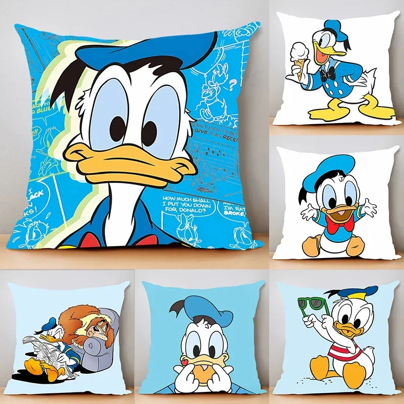 New Pillow Donald Duck Slips Pillow Covers Bedding Comfortable Cushion Good For Sofa Home Car High Quality Pillow Cases