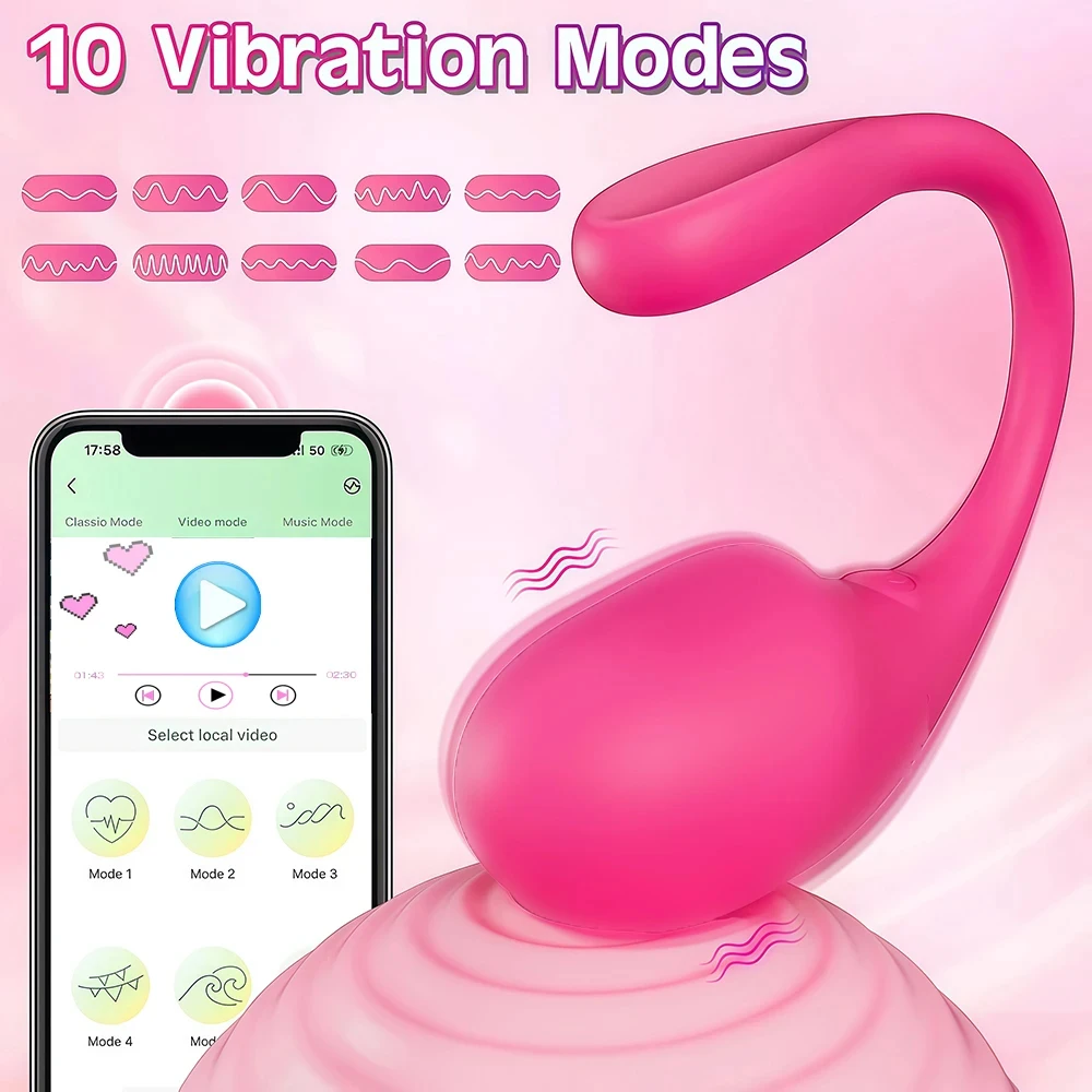 Wireless APP Control G-spot Vibrator Mini Panty Vibrators Dildo Anal Plug Vibrating Egg Vagina Stimulator Female Adult Sex Toys view 2
