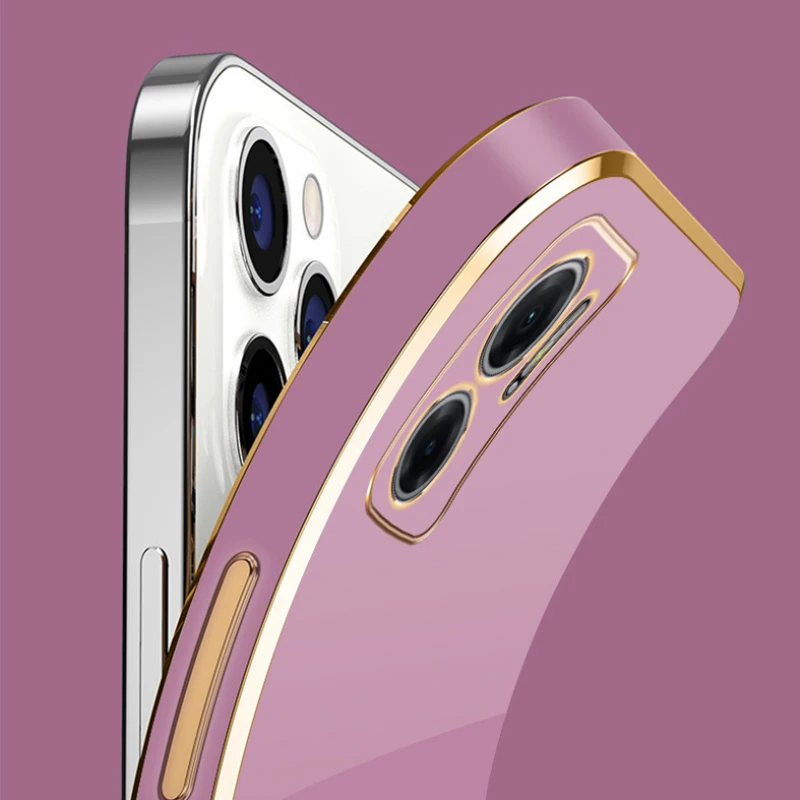 For Xiaomi Redmi 10 Prime + 5G Case Luxury Square Plating Redmi Note 11E Phone Case ShockProof Silicone Back Cover Fundas