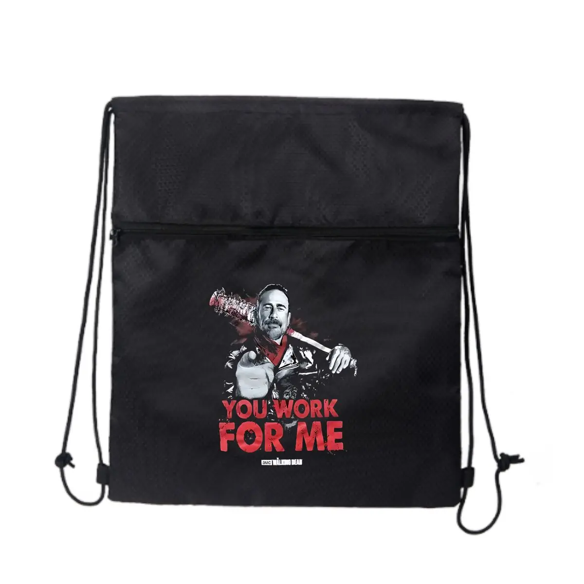 

You Work for Me Графический спортивный рюкзак для фитнеса на молнии для мужчин и женщин, спортивная сумка на открытом воздухе