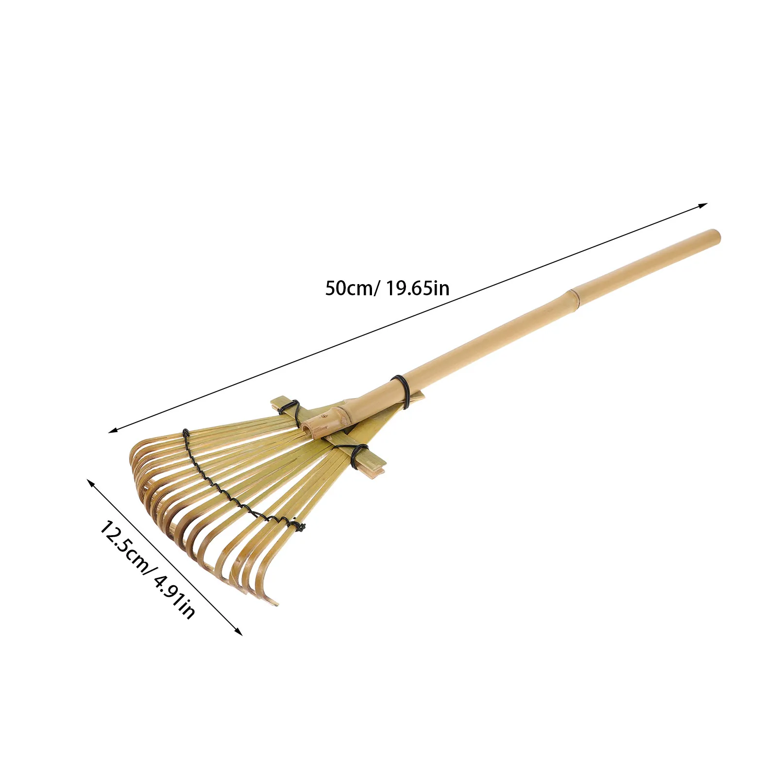 Garden Hand Rake Bamboo Japanese Design Sand Leveling Rake for Sand Tables Rock Gardens Bonsai Loosening Small Landscape