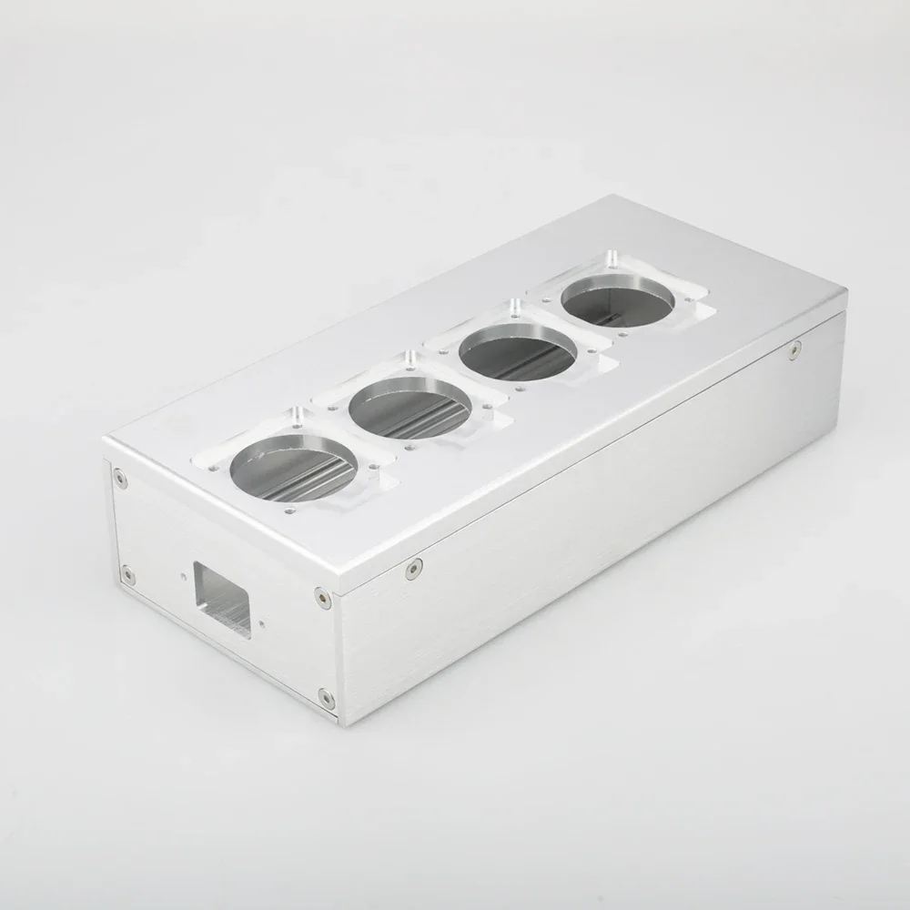 

Audiocrast PC1 Full aluminum HIFI EU power case European standard power socket chassis HiFi DIY box