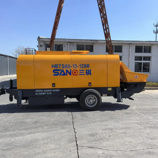 Bomba de concreto de marca chinesa Desiel/bomba de cimento elétrica grande e pequena Bomba de concreto estacionária econômica de bom desempenho