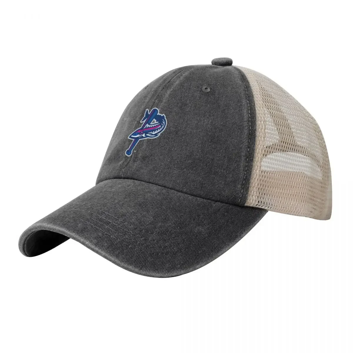 

Классическая бейсболка Pensacola Blue Wahoos, конская шляпа, кепка Snapback, женская и мужская