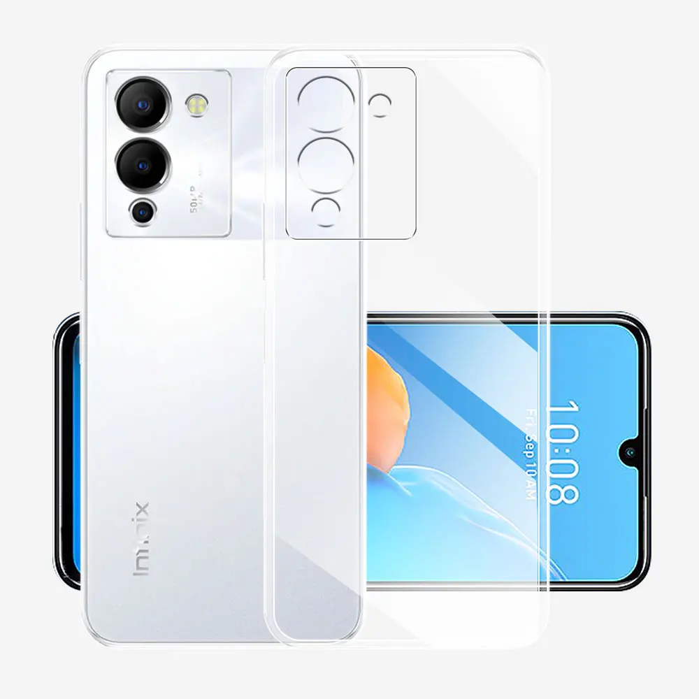 For Infinix Note 12 PRO 5G Case Ultra Thin Silicone Soft TPU Clear Back Cover For Infinix Note 12 5G Coque Note 12 Pro 5G Funda