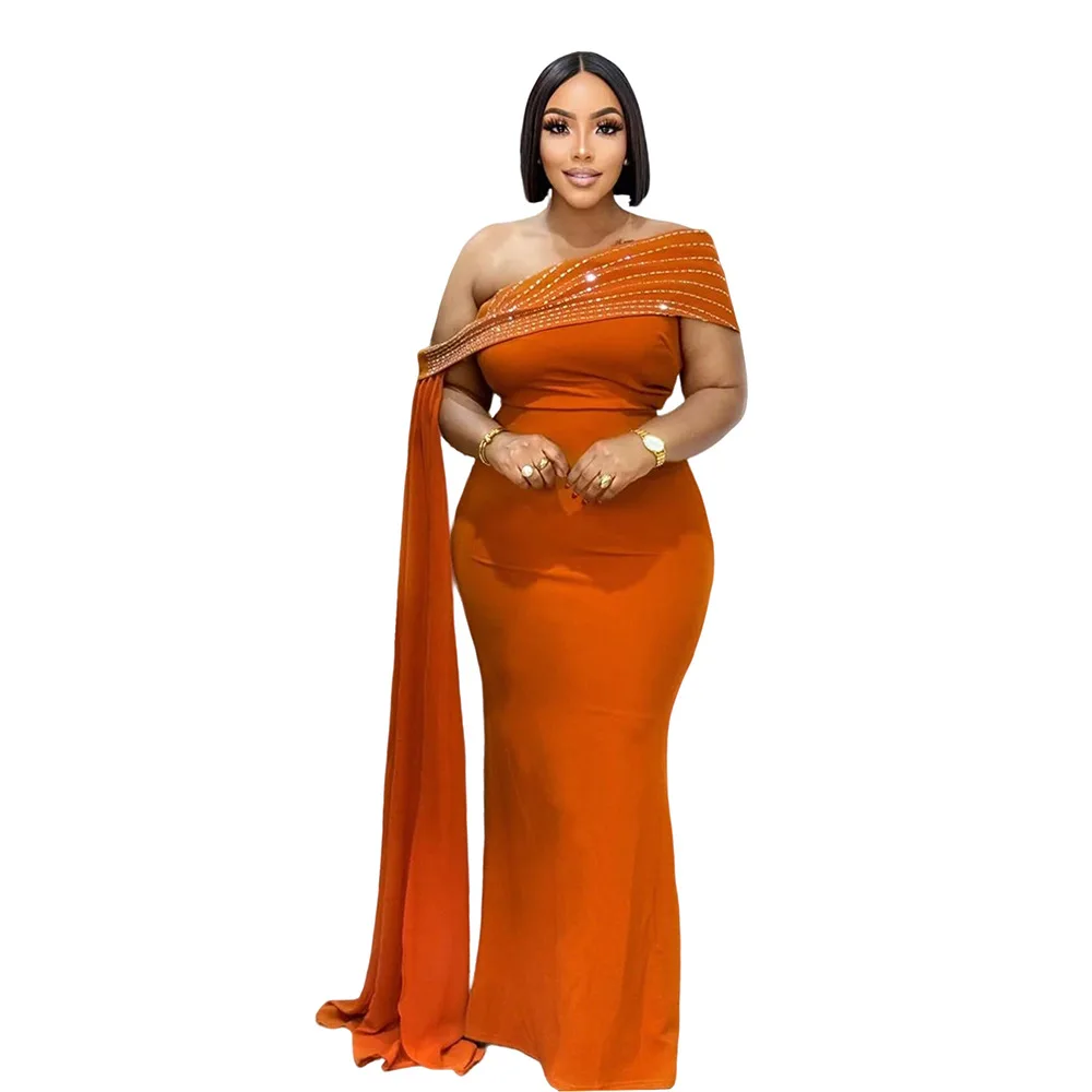 

Dashiki African Dresses for Women Autumn Elegant African Sleeveless Polyester Bodycon Long Maxi Dress Africa Clothing Outfits