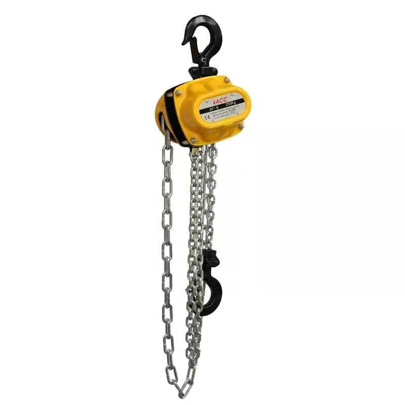 JIN YANG HU K25 weight lifting equipment small manual operated chain hoist