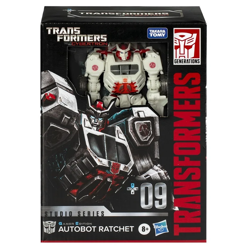 Hasbro Transformers WFC Studio Series SS09 Ratchet Game Edition Deluxe Class Original Action Figure Model Toy Gift Collection