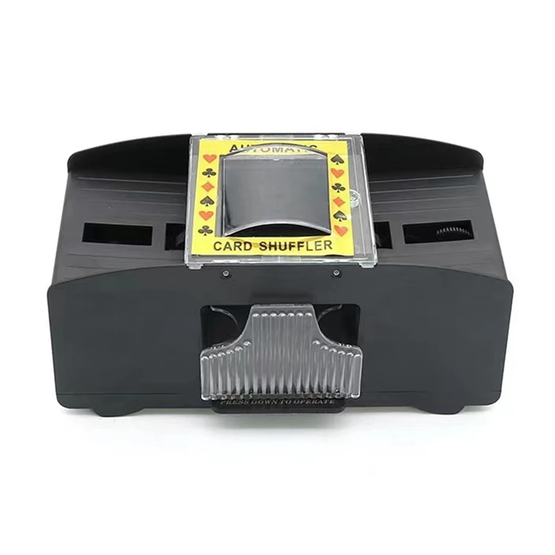 Automatic Card Shuffler USB+ Battery Dual Purpose Small 2 Deck ABS Card Shuffler 1 PCS