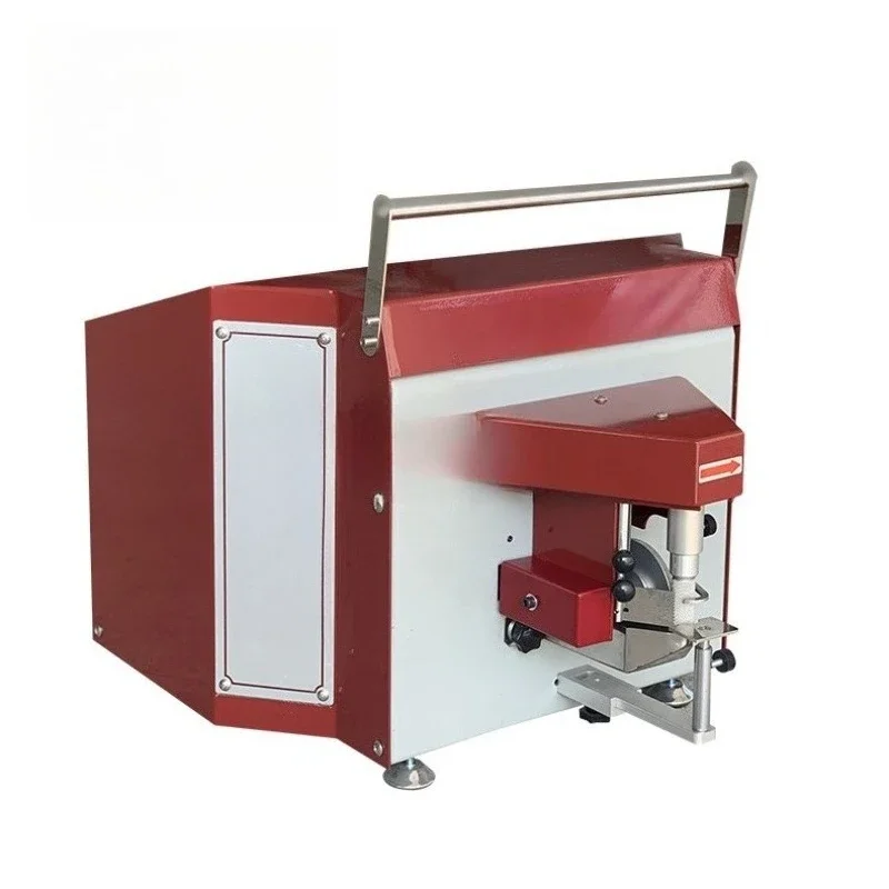Leather irregular edge coating machine, rough shaft unilateral oil edge machine