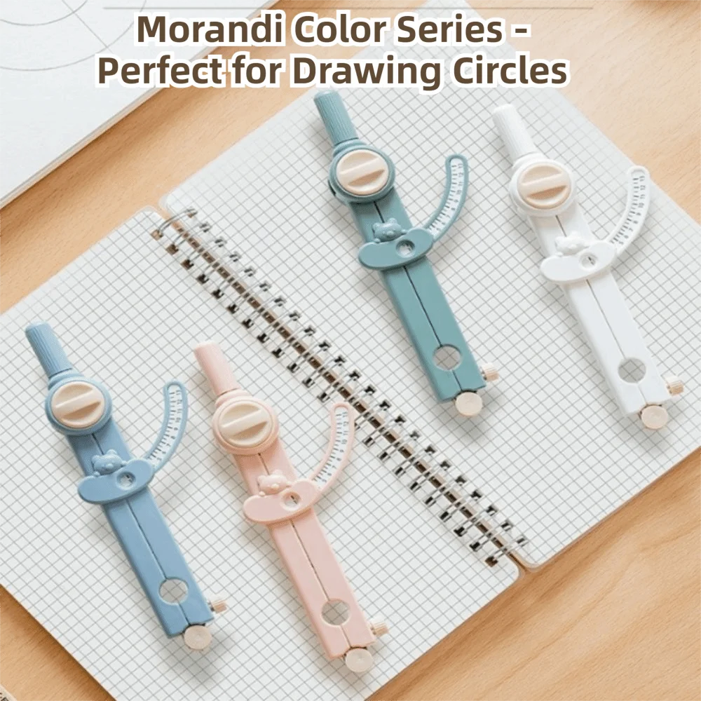 Digital Display Multifunction Drawing Compass Morandi Scale Geometry Compass Accurate Measurement Portable Precision Compass