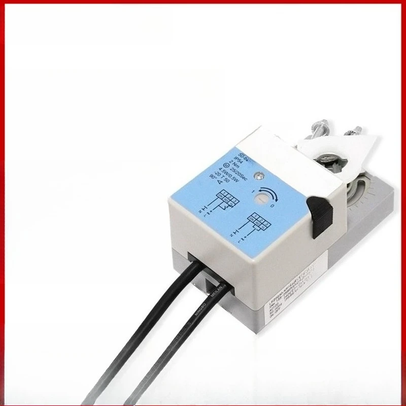 Damper driver, building self-controlled on-off damper driver