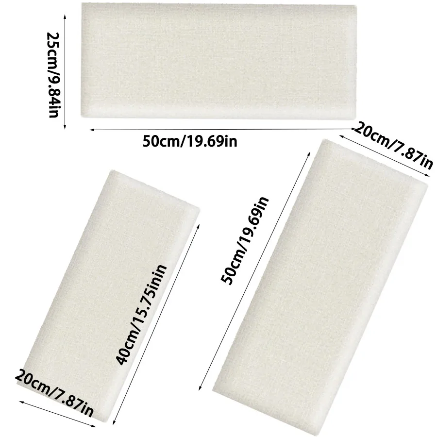 

3pc/ Wall panels, wall stickers, 3D wall panels, tatami edge wallpaper, easy to install, bedroom, living room, anti-collision