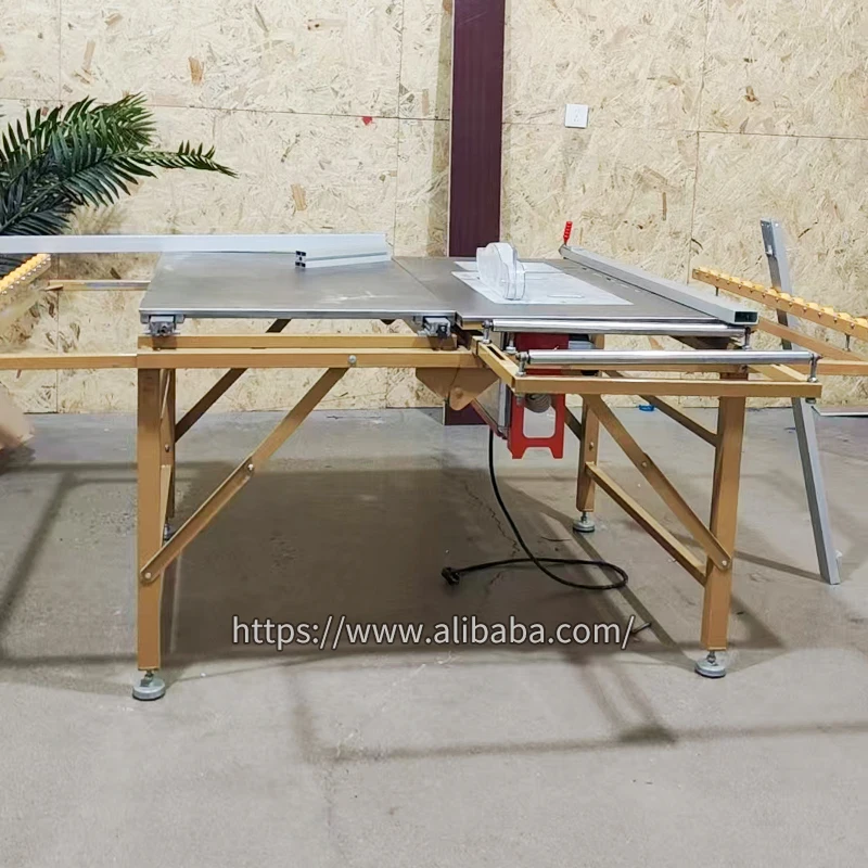 Precision Push WJ80 Table Saw Dust-free Mother Saw Multifunctional Woodworking Saw Table Workbench Cutting Machine Bevel 45