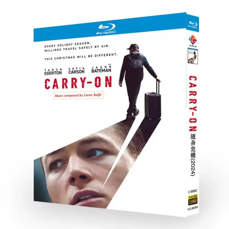 Blu-ray Ultra High Definition Movies Portable Crisis BD Disc Box with Chinese English Traditional Japanese Subtitles