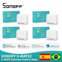 SONOFF S-MATE2 Extreme Switch Mate With Battery Local Control Work Mechanical Switch Support EWeLink Remote Control Via S-MATE2