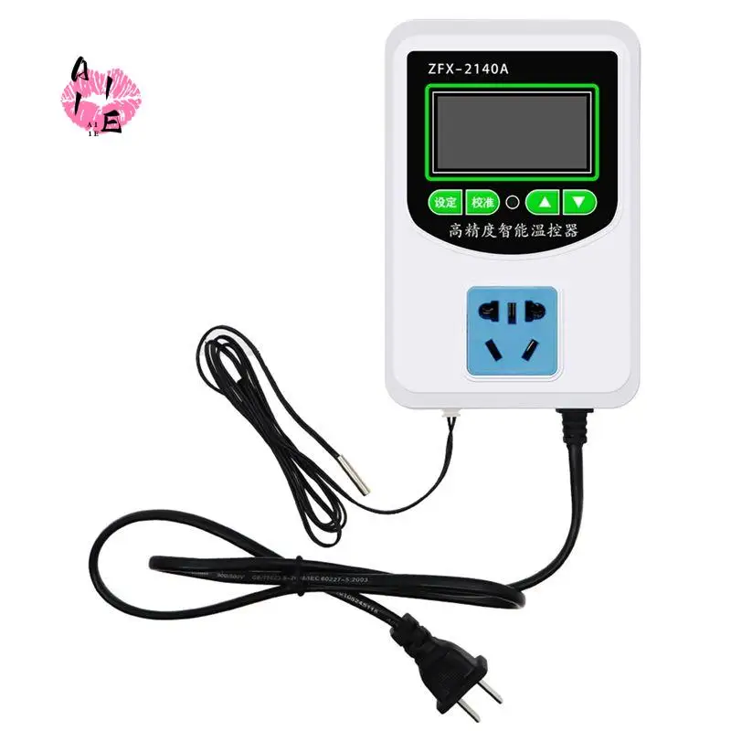 A11E-ZFX-2140A High Precision Intelligent Thermostat Microcomputer Thermostat Temperature Controller Switch US Plug