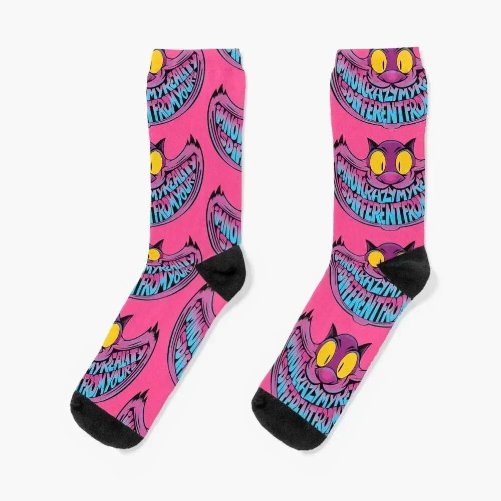 

Im not crazy my reality is different from yours Socks gift anti slip football Antiskid soccer kids Male Socks Women's