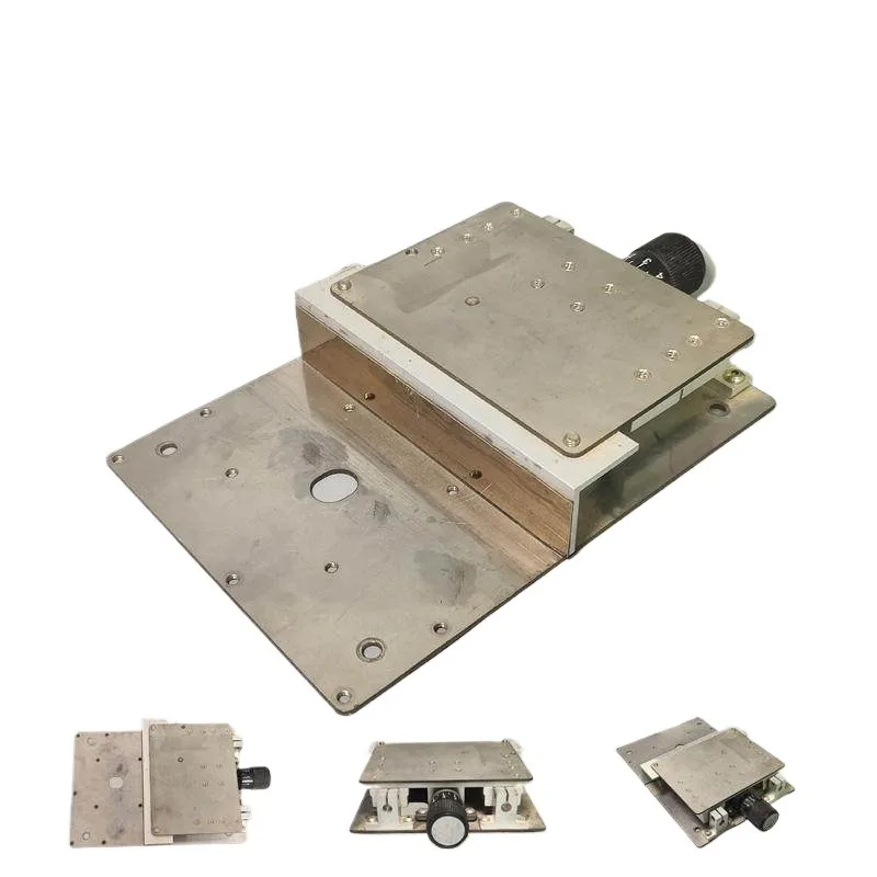 Manual displacement table, linear sliding table, single dimensional and multi-dimensional combination machinery