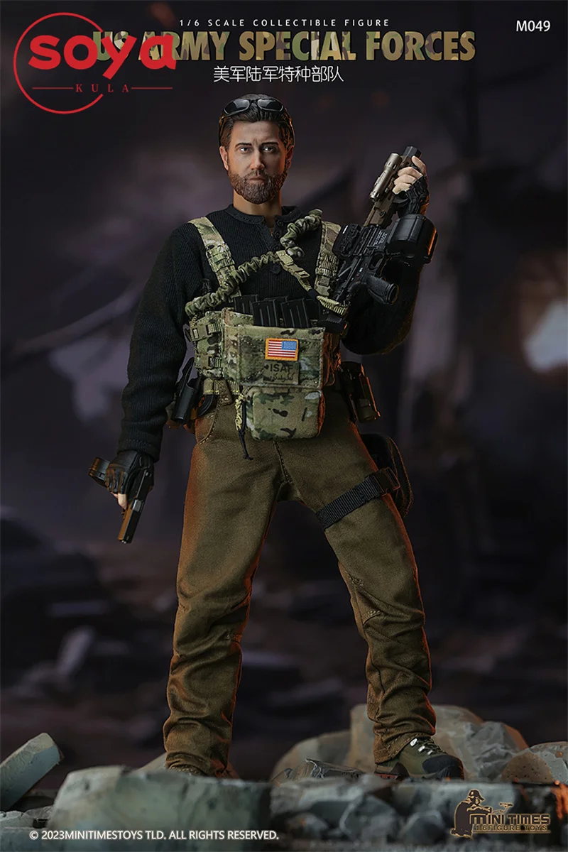 ألعاب صغيرة M049 1/6 مقياس القوات الخاصة للجيش الأمريكي شخصية الحركة 12 بوصة تمثال ذكر مجموعة كاملة لعبة مجسمة قابلة للجمع #5