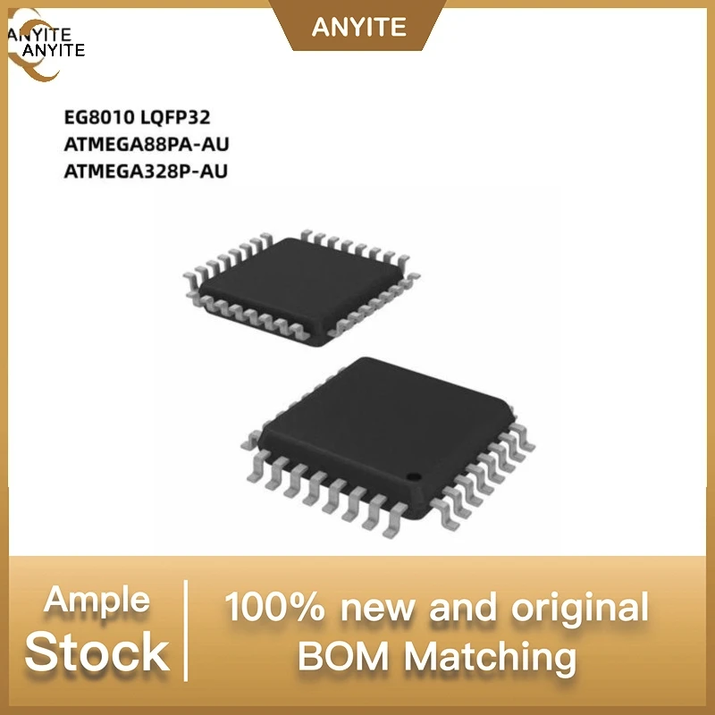 5Pcs/Lot   New EG8010 8010 LQFP32     ATMEGA88PA-AU ATMEGA88PA ATMEGA88P ATMEGA328P-AU ATMEGA328P ATMEGA328