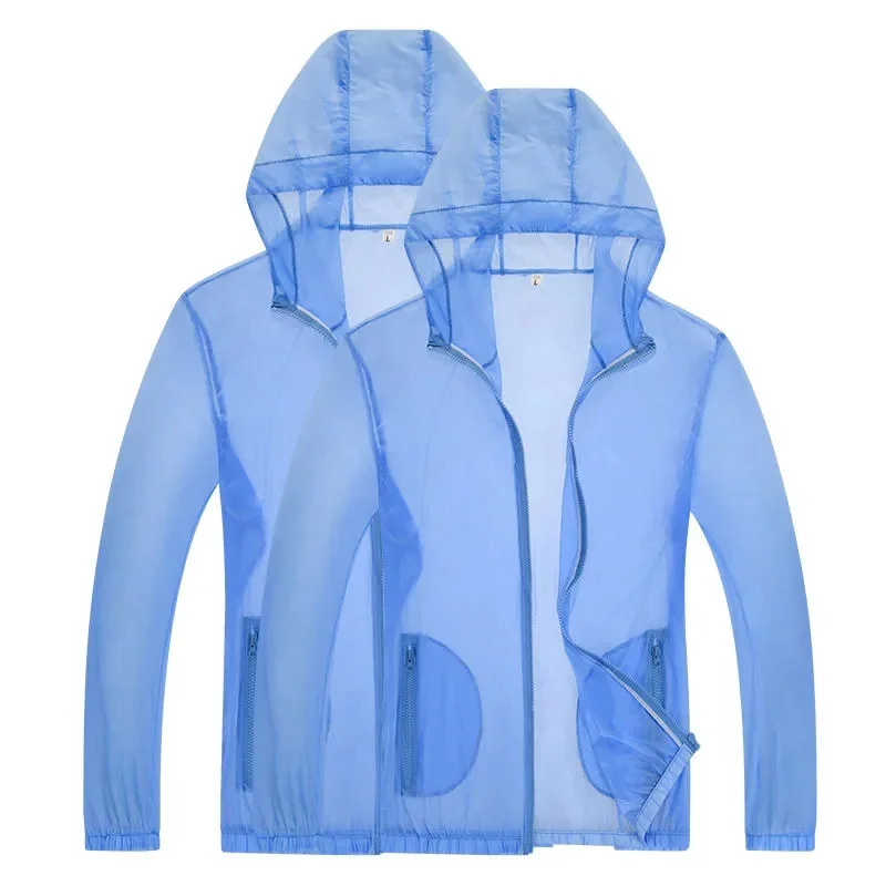 2024 Protection Clothing Hood Coat Women Loose Windbreaker Top Casual Sport Light Sunscreen Outdoor Female Jacket