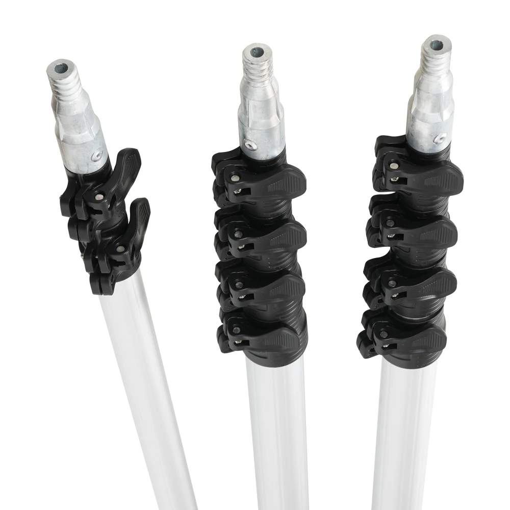 

6 м алюминиевый контейнер, солнечные панели, телескопическая чистка, флагшток из углеродного волокна, сборщик фруктов, поворотный замок, высокое качество