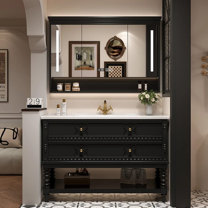 

interior large bathroom cabinet wooden chinese style fashion creative Funky unique cupboard decoration colchones home furniture