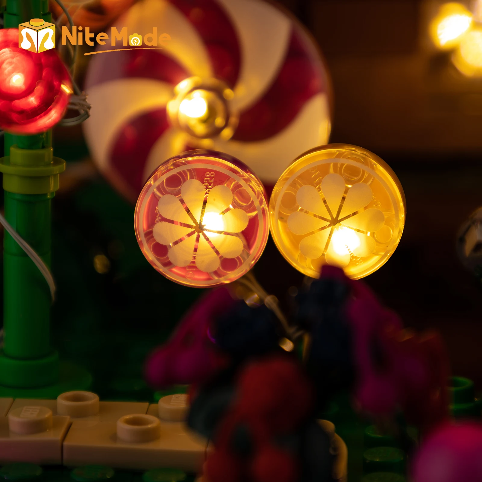 مجموعة إضاءة LED Easylite مناسبة لـ Lego Willy Wonka ومصنع الشوكولاتة 21360 (بدون نموذج)
