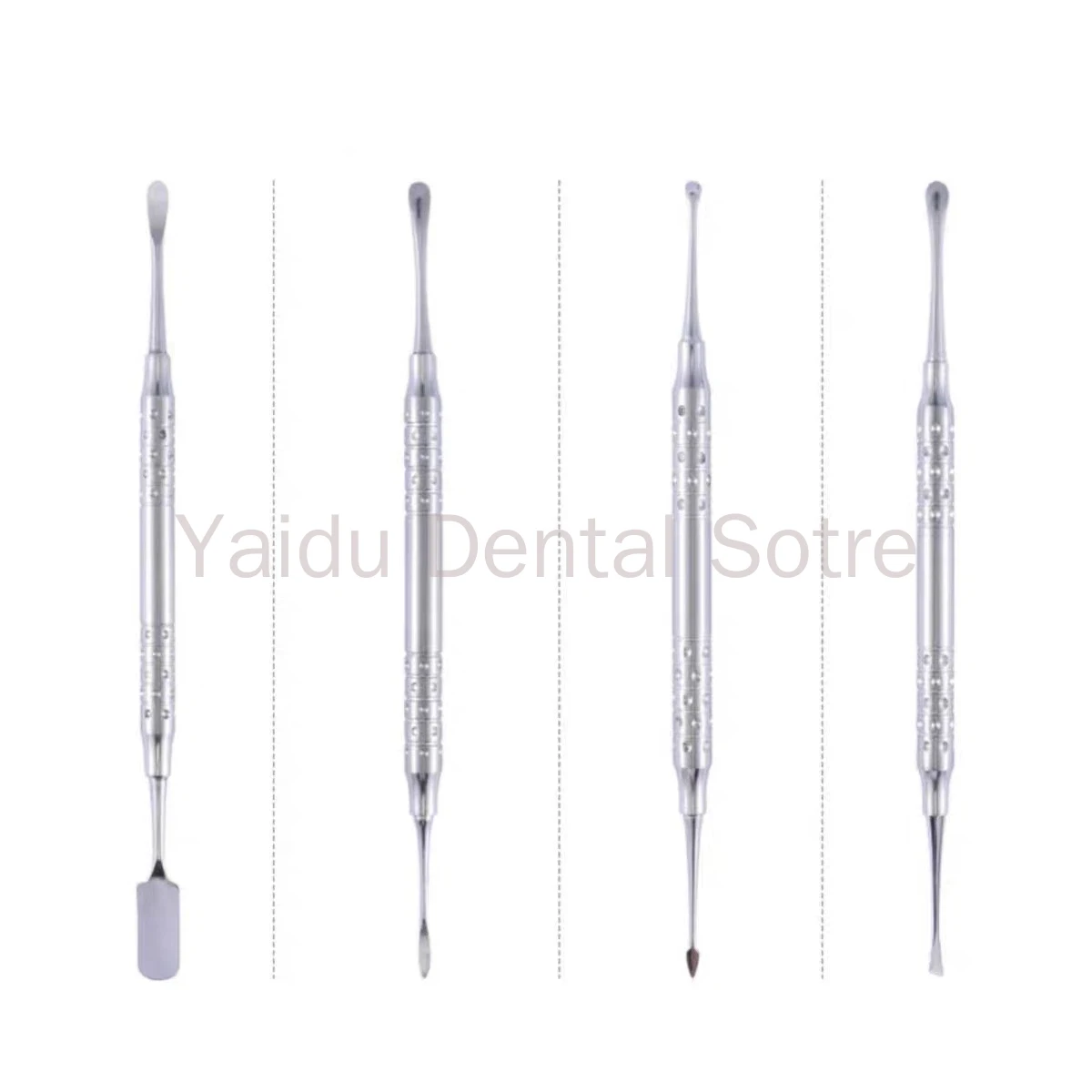 1PC Autoclavable Double Ended Periosteal Elevator, Dental Implant Instrument for Periosteum Separation and Retraction