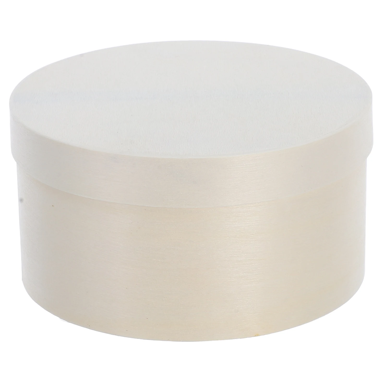Cajas redondas de madera para dulces para fiesta, embalaje transparente para regalos, embalaje con colgante, recuerdo, panadería, ventana, dama de honor