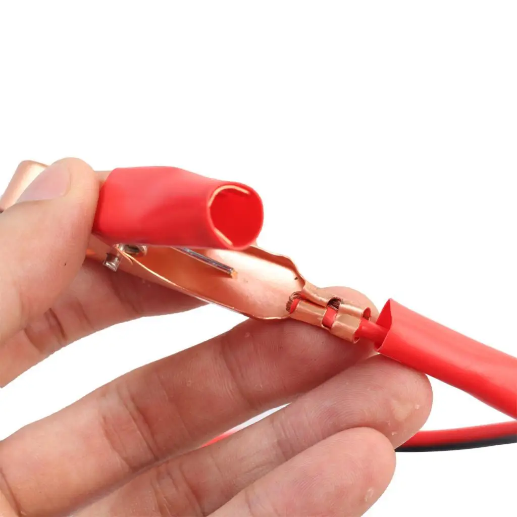 Car Cigarette Lighter Connection Crocodile Clip Power Wire Adapter for 12V 24V Auto Truck Marine Use