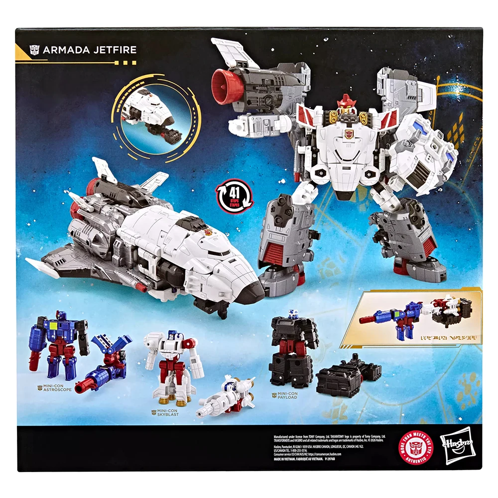 [In-Stock] Hasbro Transformers Age of the Primes Armada Jetfire 20cm Commander Class Action Robot Figure Model Collection Toys