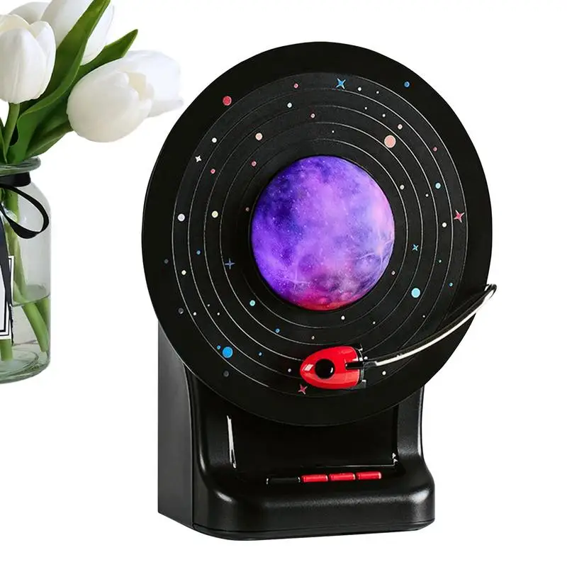 

Space Wireless Speaker Galaxy Touch Control Moon night Lamp Speaker Bass Diaphragm 7 Adjustable Lights Colors Music Player