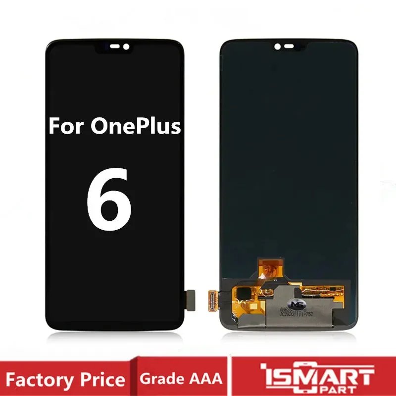 For Oneplus 6 LCD Display Touch Screen Digitizer Assembly OLED For One Plus 6 1+6 LCD Replacement Parts