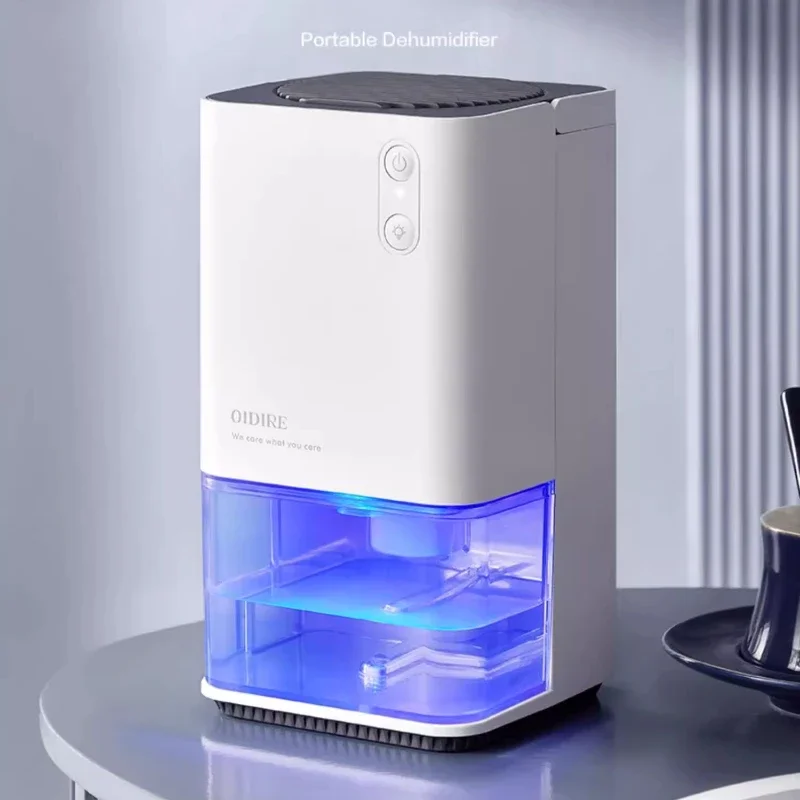 เครื่องลดความชื้นใหม่ การดูดซับความชื้นในครัวเรือนขนาดเล็ก ห้องนอนในร่ม เครื่องลดความชื้นชั้นใต้ดิน เครื่องลดความชื้นการดูดซึมความชื้น