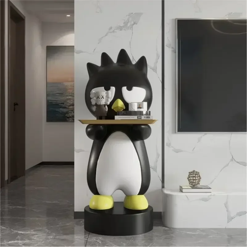 Creativity Cool Penguin Floor-standing Ornaments TV Cabinet Living Room Sofa Coffee Table Next To Large Decorative Large Creativ