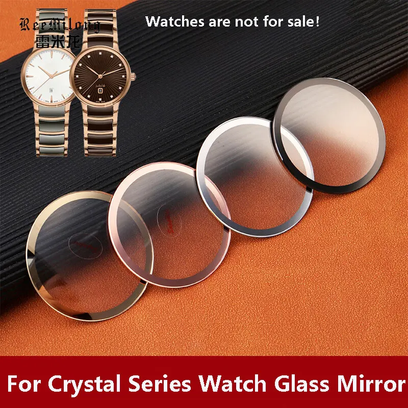 For  RADO Crystal R30939013 Mineral or Sapphire Glass Mirror Men's and Women's Watch 38mm Dial 28mm Dial Mirror Glass