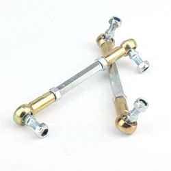 1 Pair 90mm/110mm M8 Steering Tie Rod kit Ball Joint For 2 Stroke Electric Mini ATV Go Kart Buggy Scooter Four wheels Moto Parts
