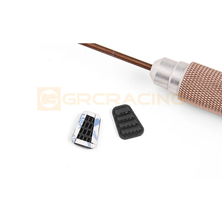 1 zestaw plastikowych czarnych kratek wlotu powietrza do samochodu gąsienicowego 1/8 RC MJX do akcesoriów H8H DEFENDER