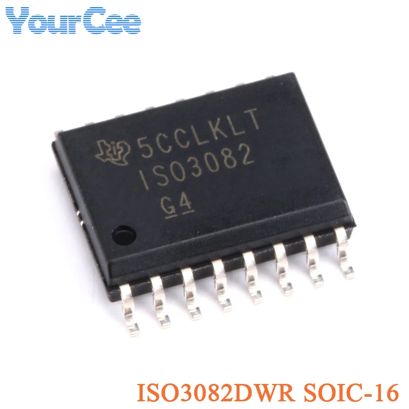 10Pcs/2Pcs ISO3082DWR SOIC-16 ISO3082 G4 Chip Driver RS-485/RS-422