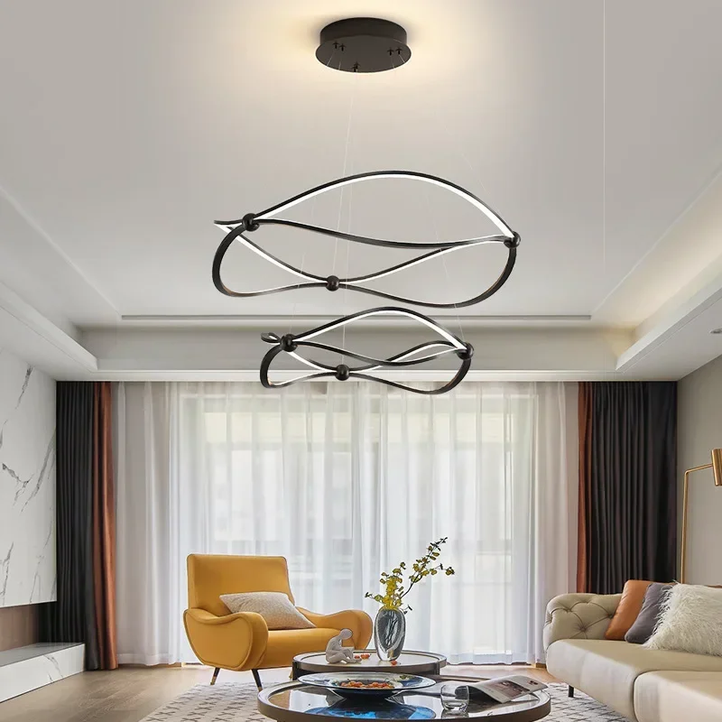 

Modern Ceiling Chandelier LED Hanging Lamp for Living Dining Room Bedroom Hotel Hall Home Decor Indoor Lighting Fixture Lustre