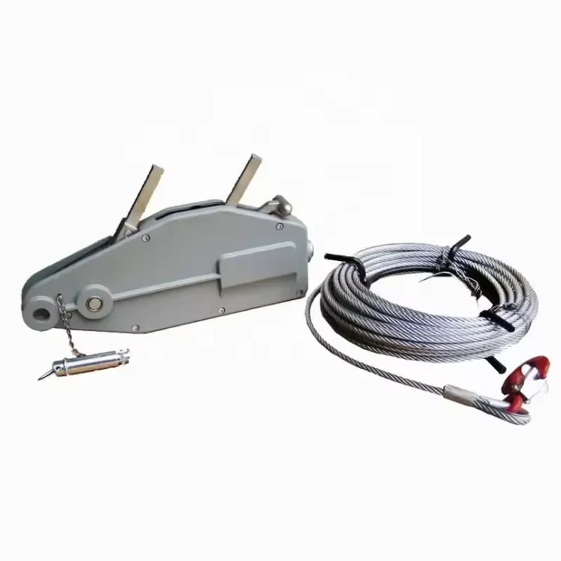Customizable OEM Industrial Hand Tools for Self-Locking Steel Wire Rope Lever Hoist Portable Manual Lift Puller with Aluminum