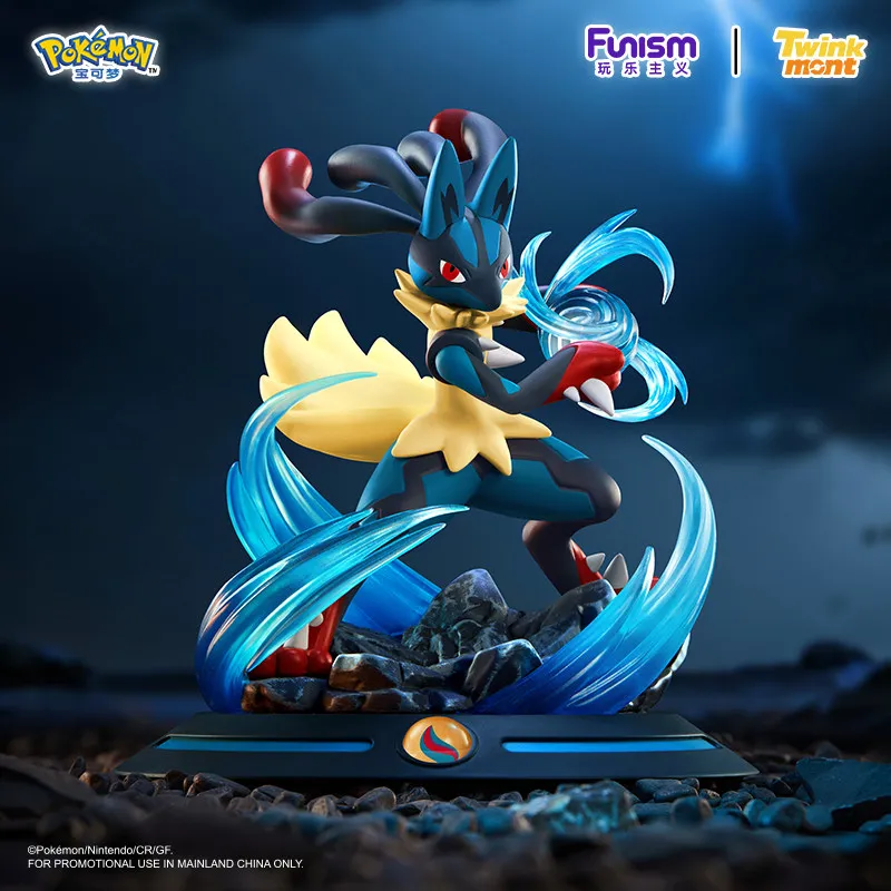 

New in Stock Genuine Funism Pokémon Mega Evolution Gengar Lucario Gardevoir Figure Ornament Anime Merchandise Holiday Gift