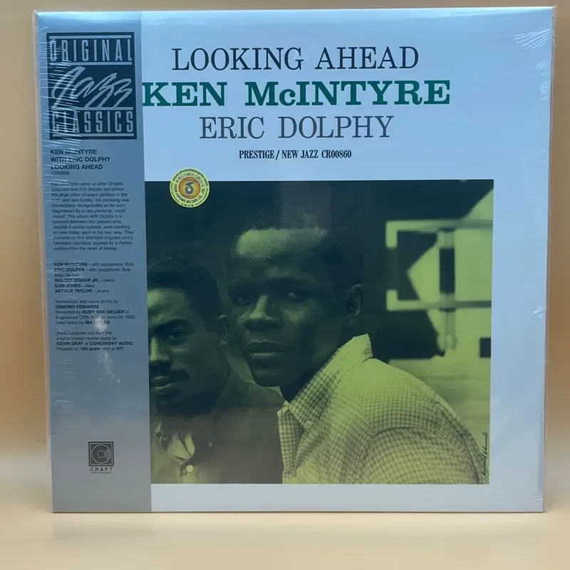 

LP Ken McIntyre Eric Dolphy Looking Ahead for Vinyl Record Players