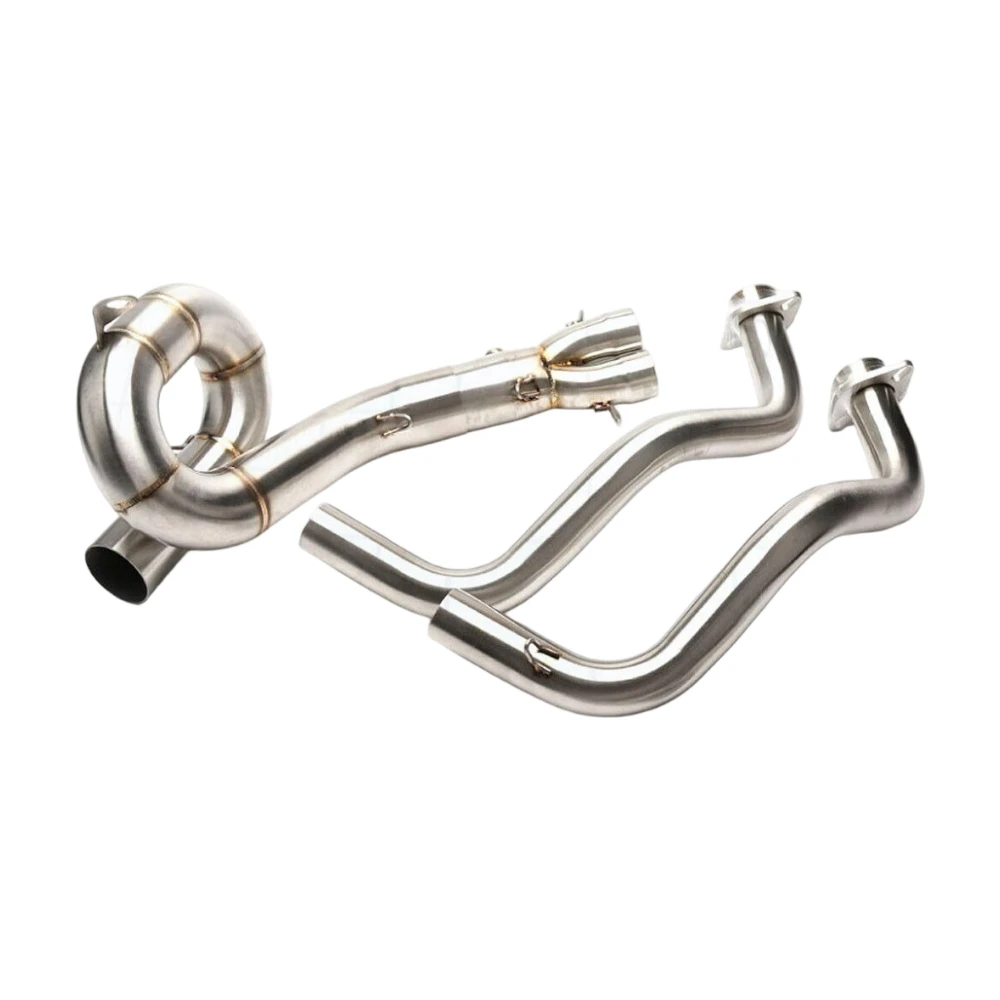 Auspuffsysteme für Yamaha MT-07 FZ07 2014-2022 Slip-On Komplettes Auspuffsystem Krümmer Mittelrohr Auspuffrohre – Detail 3