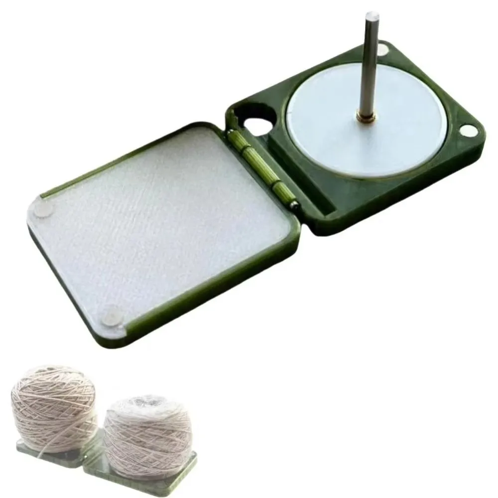 New Portable Yarn Holder Organizer Storage Compartment Sewing Accessories Thread Dispenser Craft Supplies Crochet Yarn Holder