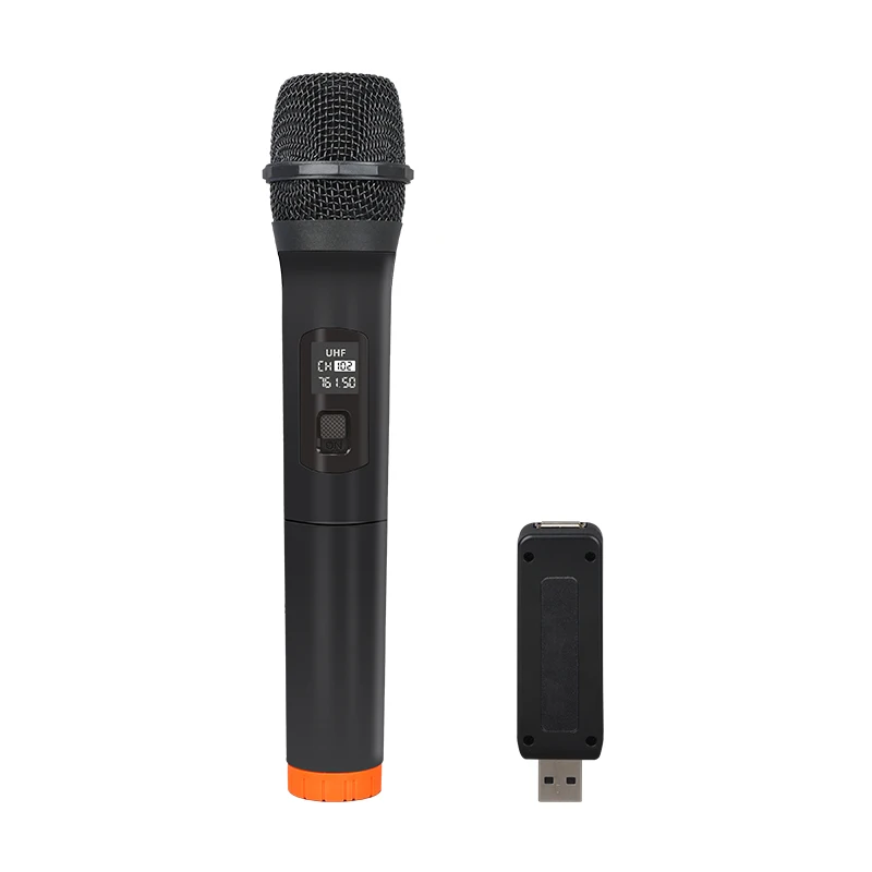 

U-segment USB powered universal dynamic wireless microphone one to two conference home outdoor audio KTV universal microphone