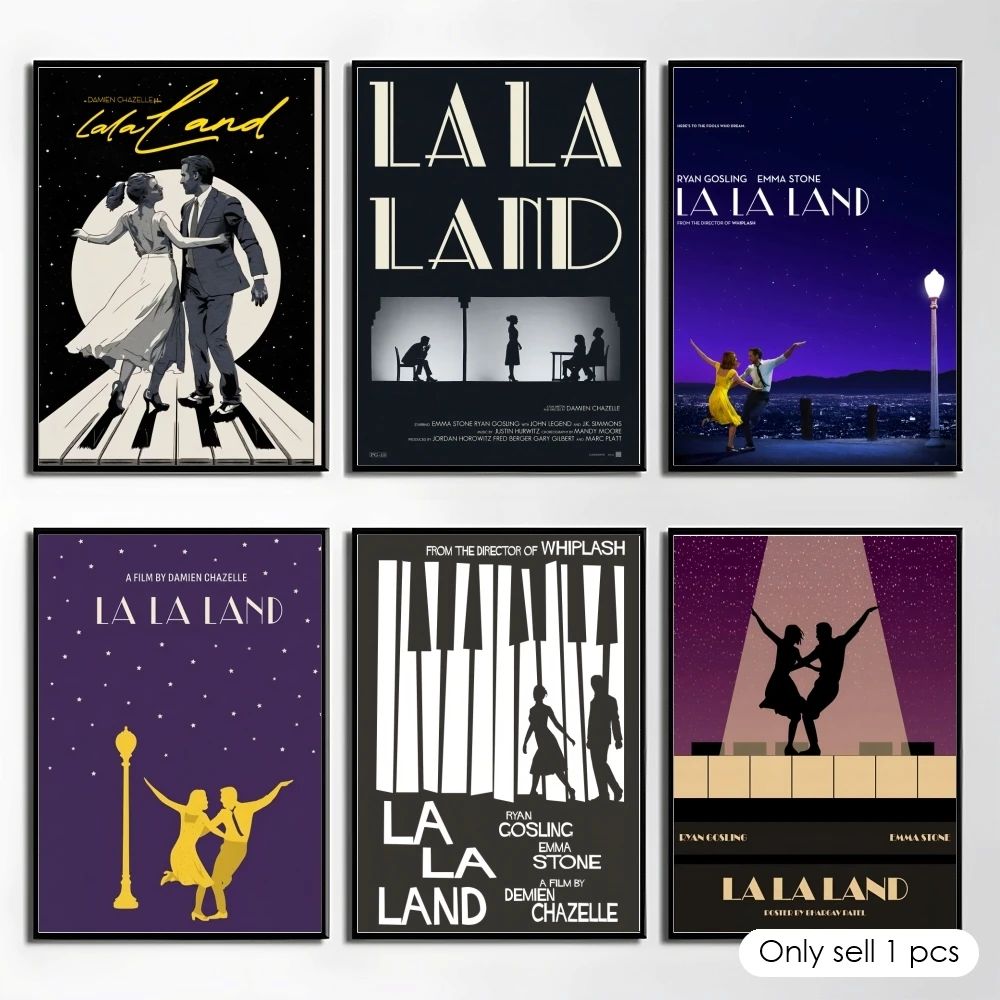 La La Land Movie Poster Perfect Sticker Self Adhesive Art De