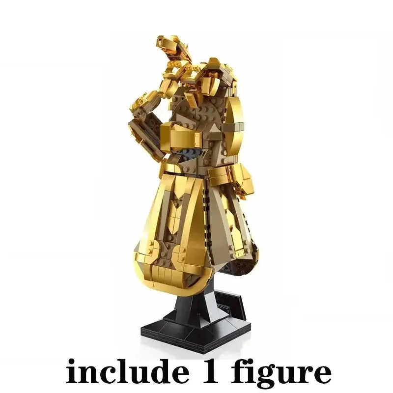 

MINISO MARVEL Super Heroes Compatible 76250 Model 76191 Wolverine's Claws Building Blocks Bricks Infinity Gauntlet Toys Kid Gift